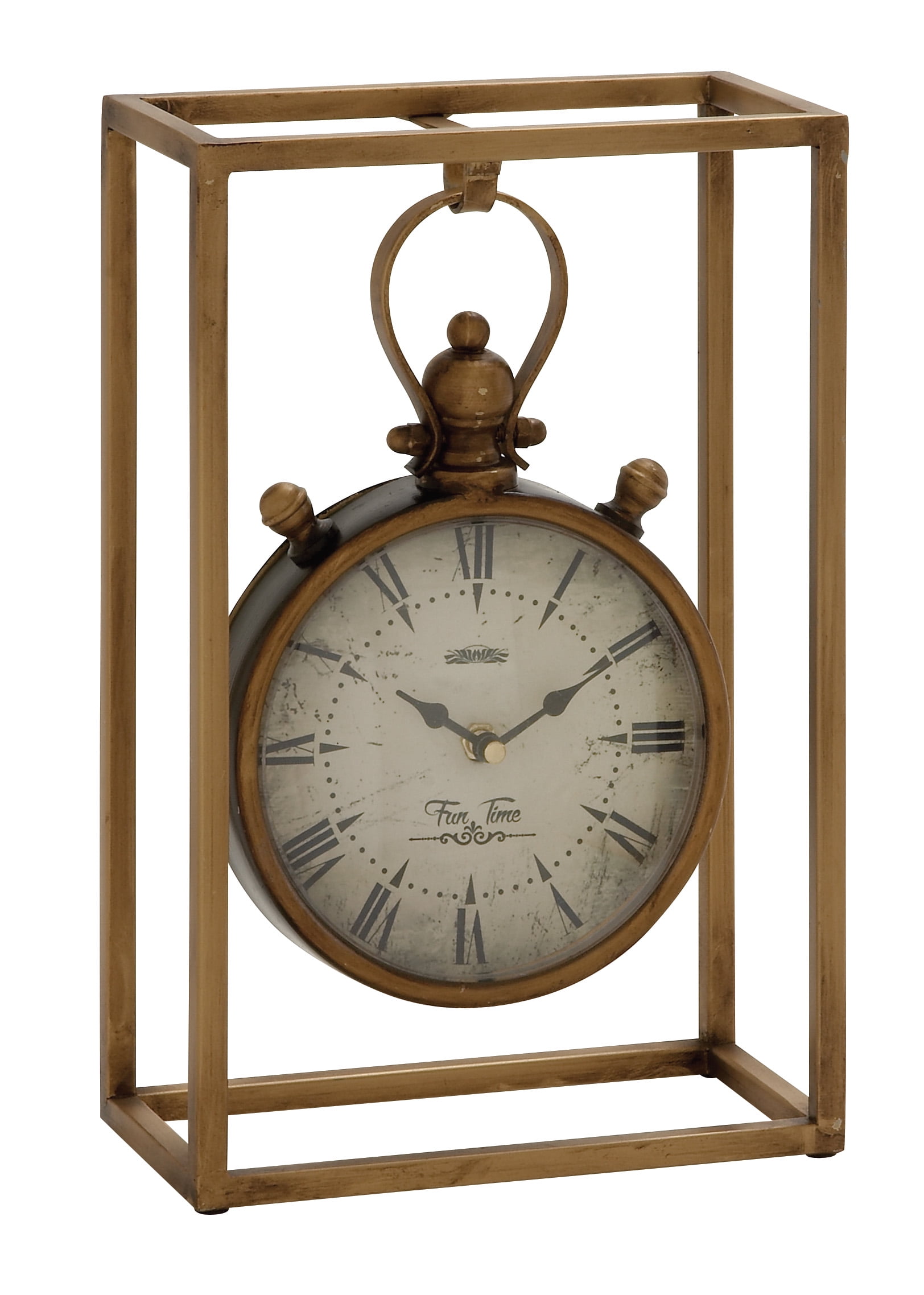 Fabulous And Unique Metal Table Clock