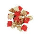 thumbnail image 4 of Anillos Para Velas Navideñas, Coronas, Hojas De Arce, Anillos Para Velas Para Porche, Estilo Granja, Color Rojo, 4 of 9