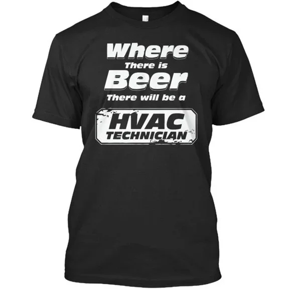 Hvac Funny Tech Design T-Shirt Made in the USA Size S to 5XL