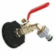 thumbnail image 1 of Adaptador de bañera IBC 1/2 '' Válvula de salida de grifo Accesorios de manguera de jardín Grifo Tomshoo Adaptador de bañera, 1 of 6