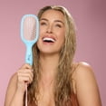 thumbnail image 3 of Detangling Vented Brush | Flexible Bristles for Wet or Dry Hair | Gentle Glide to Reduce Breakage | Ergonomic Shower Brush | Great for All Hair Types & Sensitive Scalps (Blue), 3 of 4