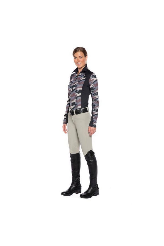 Ladies 3-Season Tailored Knee Patch Breeches