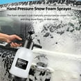 thumbnail image 3 of Window Foam Sprayer, Foaming Pump Hand Pressure Snow Foam Sprayer Water Sprayer 2L with Two Nozzle, 3 of 7
