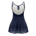 thumbnail image 2 of IEFIEL Kids Girls Spaghetti Straps Backless Ballet Dance Dress V Neck Sleeveless Camisole Leotard Dress, 2 of 5