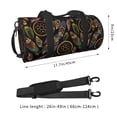 thumbnail image 2 of Easygdp Decorative Feathers Bolsa de Viaje, Bolsa de Mano, Bolsa de Gimnasio, Bolsa de Equipaje para Viaje, 2 of 6