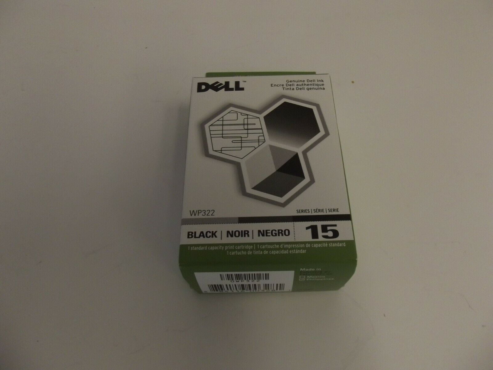 Genuine Dell Series 15 Black Wp322 Ink Cartridge V105 AIO for sale online 