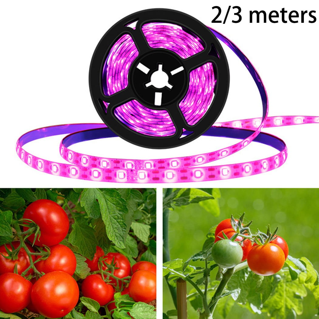 LED Grow Light Strip Full Spectrum Lamp for Indoor Plant Veg Flower Waterproof 