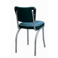 thumbnail image 5 of Richardson Seating Retro Diner Side Chair-Color:Green/White,Seat Type:Box Seat, 5 of 8