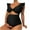 Black A, variant on Maternity Swimwear Fashion Stripe Printing Deep V Neck Sleeveless One Piece Bathing Suit Pregnancy Swimsuit Holiday Beach Maternity Clothes for Women