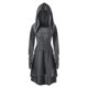 thumbnail image 2 of ICHUANYI Clearance Women's Casual Long Sleeve Ladies Sweatshirts With Hood Solid Bandage Dress(Gray, XXL) ICHUANYI WER2023081010961, 2 of 8