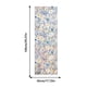 thumbnail image 2 of Pegatinas de pared con arcoíris, flores bohemias, plantas, hojas, calcomanías para ventanas, vinilo decorativo para ventanas, película electrostática de color, adhesivo para vidrio., 2 of 5