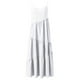 thumbnail image 5 of Vestido largo con tirantes finos para mujer - Pareo estampado para la playa - Vestido camisero holgado de poliéster - Ropa informal de verano, 5 of 5
