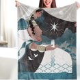thumbnail image 5 of Manta Suave Personalizada Colores Vibrantes Suave Transpirable Hermosa Manta Personalizada para Cama Silla de Oficina [BL836‑5] 140x200cm/55.1x78.7in, 5 of 5