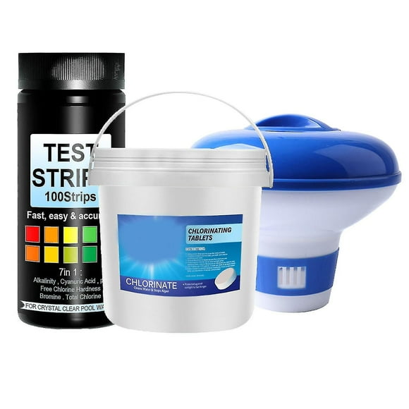 Comprimés pour Piscine Comprimés de Chloration Comprimé pour Piscine 300 Pcs Chlore Piscine