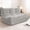 LIGHTGRAY, variant on HARIPUL Bean Bag Loveseat Chair, Memory Foam Filled Teddy Fabric Sofa for Adults, Fireside Lounge Chair for Home, Apartment or Gaming Room, Beige