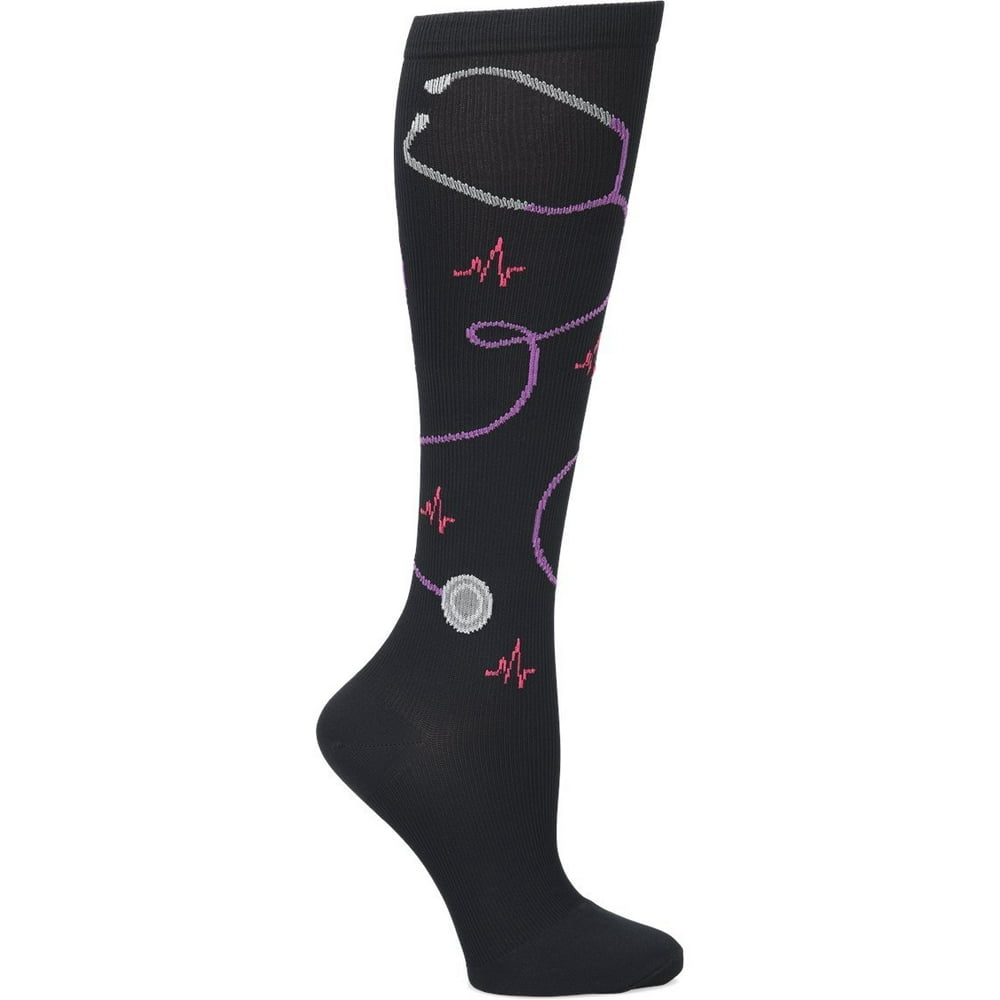 Nurse Mates Mild Compression Socks 1214 mmHg Wide Calf