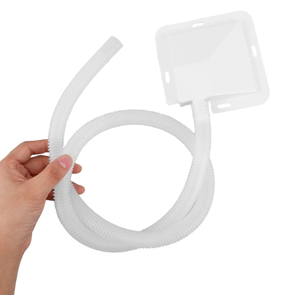 YOSADIER 1Set White Plastic Air Conditioner Drip Pan with Efficient Drainage and Easy Installation