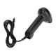 thumbnail image 1 of Lector de código de barras portátil, escáner de código de barras portátil Escáner de código de barras portátil rápido Escáner de código de barras con cable Diseño fácil de usar, 1 of 8