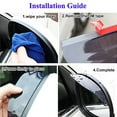thumbnail image 6 of Soumake 2 Pcs Universal Rear View Side Mirror Black Clear Rain Snow Shield For Car Truck Practical, 6 of 6