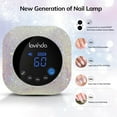 thumbnail image 2 of Lámpara LED UV Lavinda para uñas, inalámbrica, recargable, 54 W, con temporizador, 2 of 7