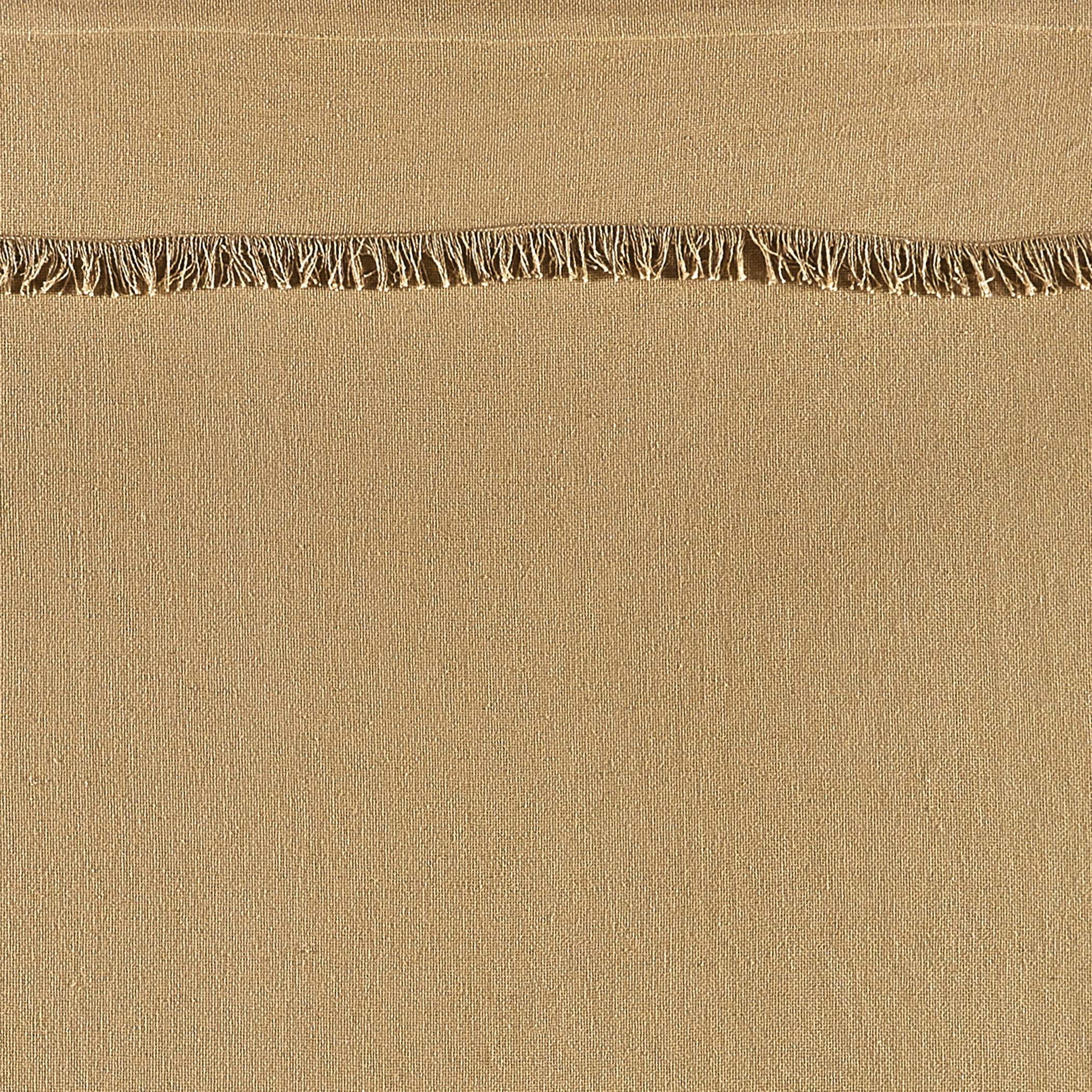 Burlap Natural Shower Curtain 72x72