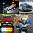 thumbnail image 4 of LINLIN Strobe Side Marker Lights, 4PCS 12LED Car Marker Lights Car Side Indicators Lights 12V 24V Front Rear Side Light Position Lamps for Truck Trailer, 4 of 8