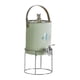 thumbnail image 1 of Dispensador de bebidas con grifo, tetera de frutas de acrílico. Verde, 1 of 9