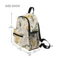 thumbnail image 3 of FORMRS Kids School Backpack with Front Zippered Pocket 12" Student Travel Daypack, White Rabbits, 3 of 6