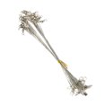 thumbnail image 5 of 60PCS Líderes De Pesca 15 Cm 20 Cm 25 Cm Líderes De Alambre De Acero Anti-mordida Equipo De Pesca Kit De Aparejos con Broches Giratorios para Agua Salada Y Agua Dulce Al Aire Libre, 5 of 5