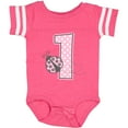 thumbnail image 3 of Inktastic Pink Ladybug 1st Birthday Girls Baby Bodysuit, 3 of 5