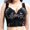 Black, variant on Summer Savings Clearance! Yievot Women's Lace Push Up Bra, Flower Lace Embroidery, Comfort Soft T-Shirt Bra, Front-Close Bra