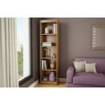 thumbnail image 2 of South Shore Axess, Contemporary Bookcase, Narrow Brown, 2 of 6