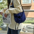 thumbnail image 6 of Yokua Quality Nylon Shoulder Bag for Women with Spacious Storage Drawstring Bags, 6 of 20