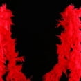 thumbnail image 1 of Bufanda De Plumas,Boa De Plumas Roja 1,8 M Boa De Plumas Chandelle De Plumas Bailando Muy Versátil, 1 of 8