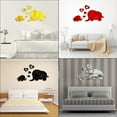 thumbnail image 4 of Mirror Surface Wall Sticker Lightweight Plastic 3D Cartoon mirror wall Wall Decals Living Room Bedroom Decors, 4 of 9