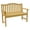 Bees Wax, variant on Shine Company Belfort 44 in. Curved Back Garden Bench
