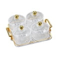 thumbnail image 2 of Youkk Fruit Snacks Serving Platter Serving Bowls Storage Container for Wedding Clear 4 Bowls, 2 of 9