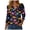 Grey_1, variant on Godom Halloween Shirt for Women - Happy Halloween Pumpkin Graphic Womens 3/4 Sleeve Shirts V Neck Tops