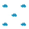 thumbnail image 3 of Greeniant Paquete de 12 tornillos universales para freno de bicicleta de montaña M5x10mm, tornillos para frenos de disco, accesorios de mantenimiento Type2 NO2 Greeniant  CBP471087, 3 of 4
