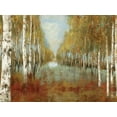 thumbnail image 2 of Pearce, Allison 14x12 White Modern Wood Framed Museum Art Print Titled - Along the Path I Oversize, 2 of 4