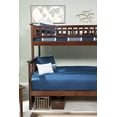 thumbnail image 6 of Columbia Staircase Bunk Bed Twin over Full in Walnut, 6 of 9
