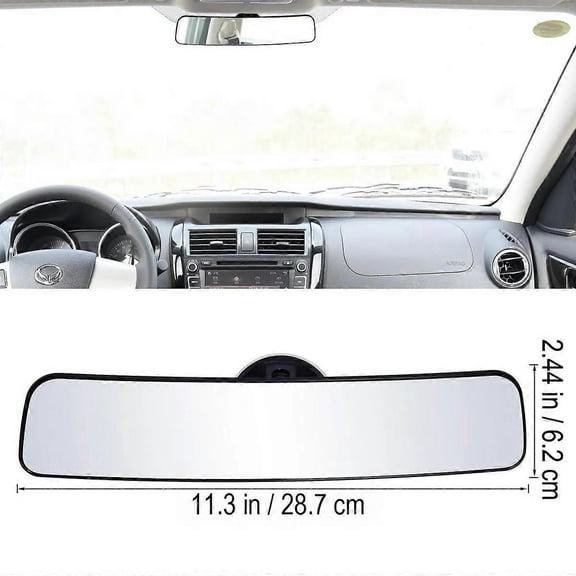 Panoramic Rear View Mirror Universal Wide Angle Rear View Mirror with Suction Installation Car Interior Mirrors Rearview Mirror