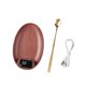 thumbnail image 4 of Báscula digital de cocina, mini cuchara electrónica para hornear y cocinar en casa. Madera roja, 4 of 7