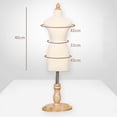 thumbnail image 1 of Maoww Mannequin Mini Formulaire Mannequin de Tailleur Support pour Présentoir Robe Mini Form A, 1 of 8