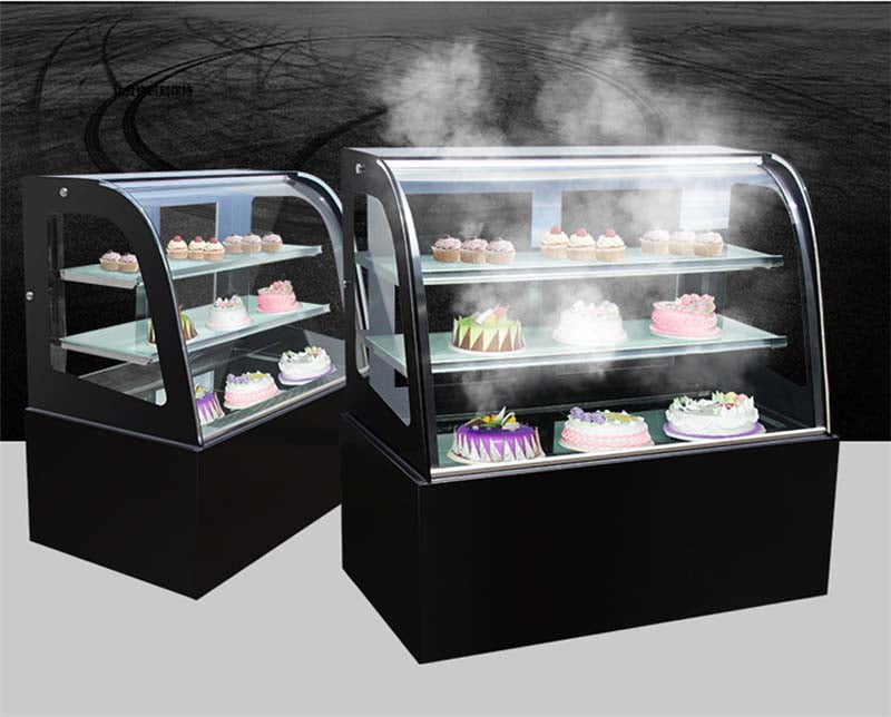 Intsupermai 35 Commercial Refrigerator Countertop Cake Showcase