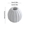 thumbnail image 2 of Ceramic Decoration Modern Candlesticks Candles Aroma Diffusers Tabletop Home Living Room Entrance Hall Ornaments, 2 of 6
