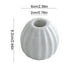 thumbnail image 3 of Candelabro de cerámica: difusor de aroma moderno para decoración de mesa, entrada de sala de estar, diseño geométrico, resistente al calor, fácil de limpiar, versátil para velas o aromas., 3 of 6