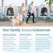 WONDERCOW Colostrum Gummies for Gut Health, Immune Support, Muscle Recovery & Wellness | Natural IgG Whole Bovine Colostrum Supplement, 1,000mg per Serving (90 Gummies (30 Servings), Vanilla Cream)
