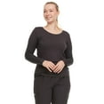 thumbnail image 4 of HEAL+WEAR Women's Long Sleeve Underscrub Shirt Lightweight Stretch 4-Way Stretch Base Layer for Nurse Beauty Salon Workwear Clinical Scrubs Layering Tee, 4 of 6