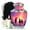 Pink Urn -9, variant on JAGASY Penguin Memorial Large Urn for Ashes Adult Male, Pink Urns for Ashes for Women, Snowy Glacier Decorative Urns for Couple, Water Cremation Urn for Husband & Wife, (10 Inch)
